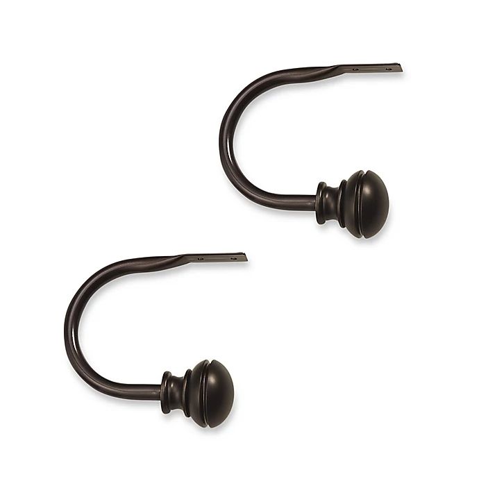 Cambria® Connections Window Curtain Hold Backs in Venetian Bronze (Set of 2) | Bed Bath & Beyond