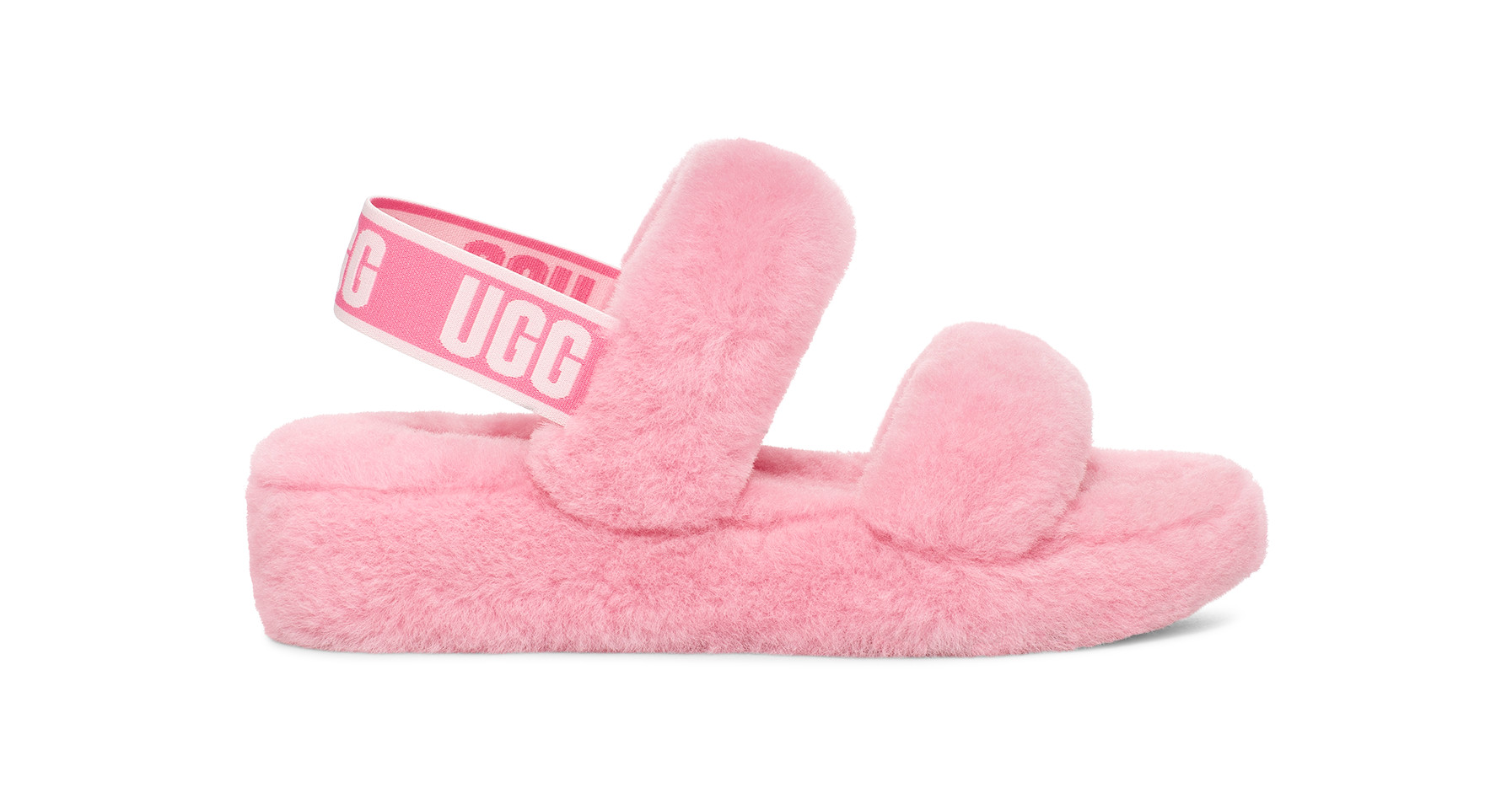 UGG Women's Oh Yeah Sheepskin Slippers in Sachet Pink, Size 6 | UGG (US)