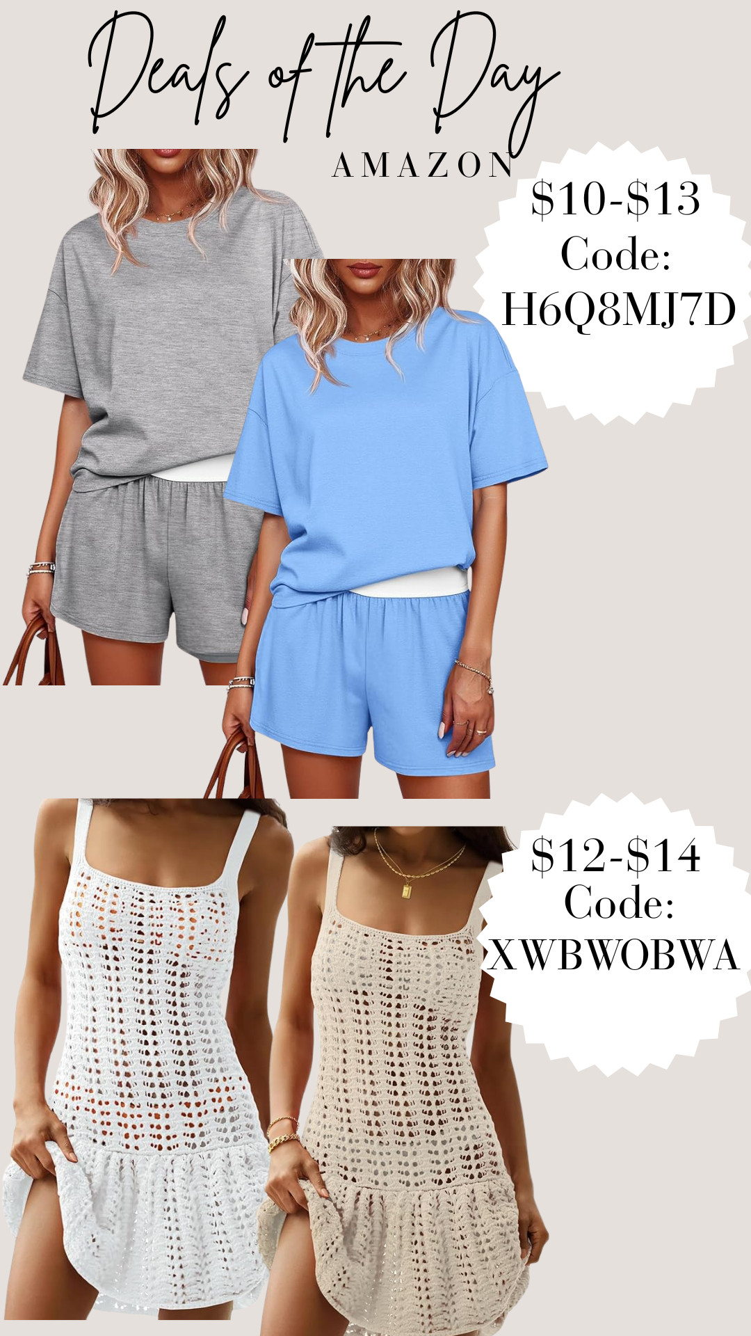 Deals of the day with coupons! 

 