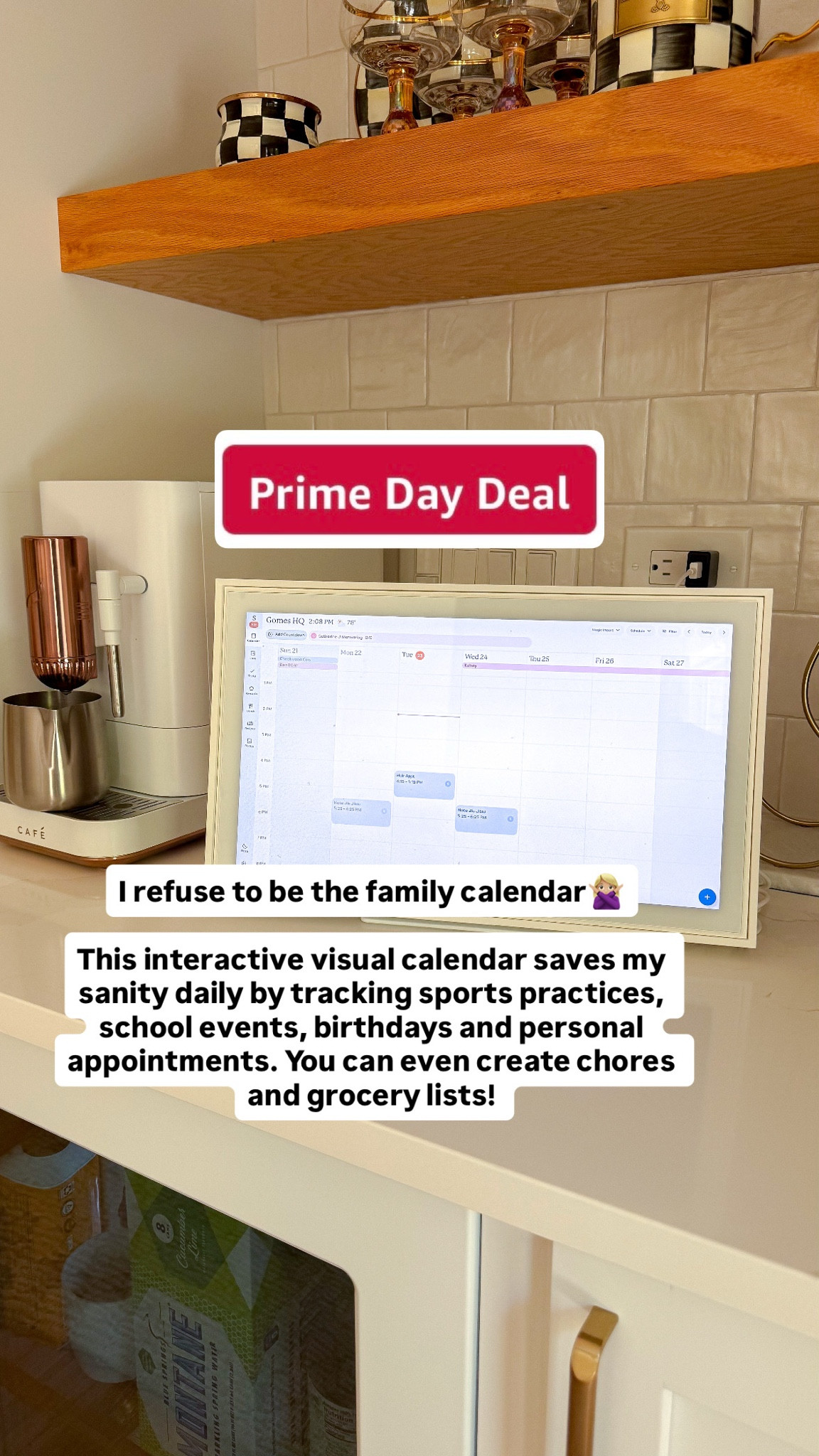 Amazon prime day deal skylight calendar digital schedule family organizer

#LTKmomlife #LTKHome #LTKSaleAlert