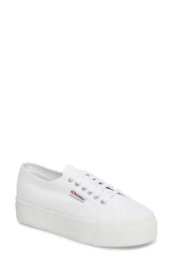 Women's Superga 'Acot Linea' Sneaker, Size 10 US / 41.5EU - White | Nordstrom