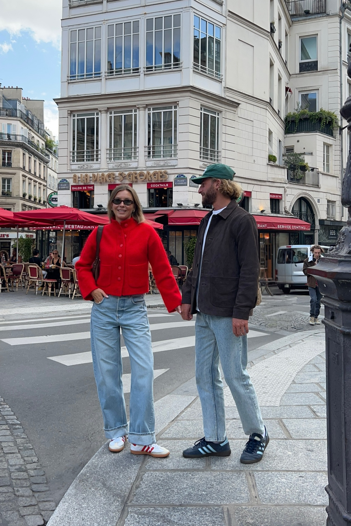 Cozy knits and good jeans for Fall