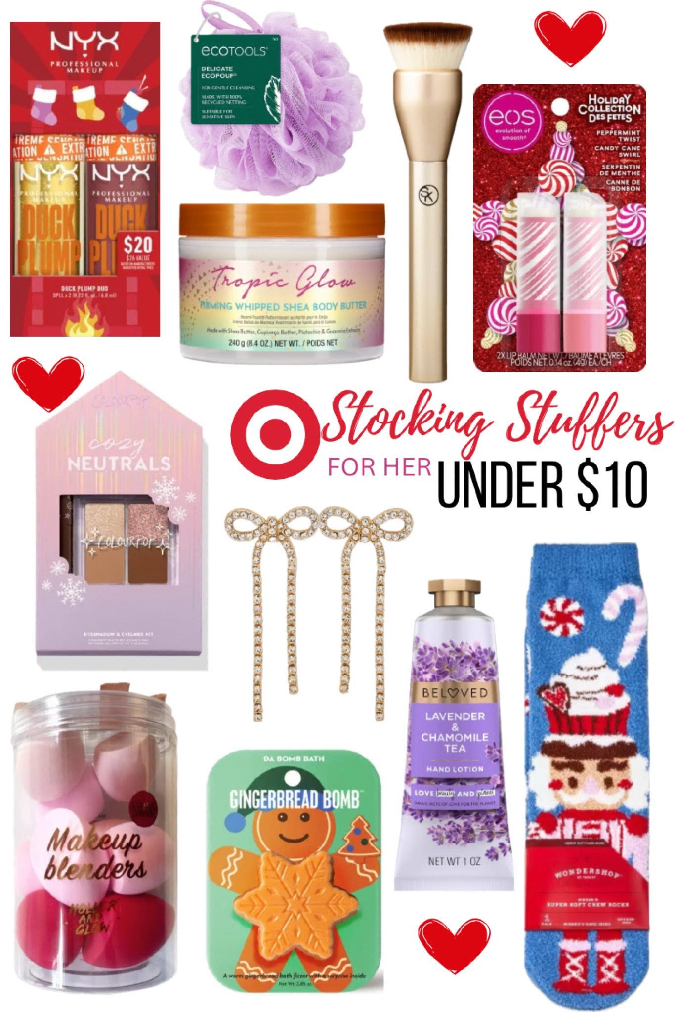 Stocking Stuffers for her Target Christmas gifts 

#LTKHoliday #LTKBeauty #LTKGiftGuide