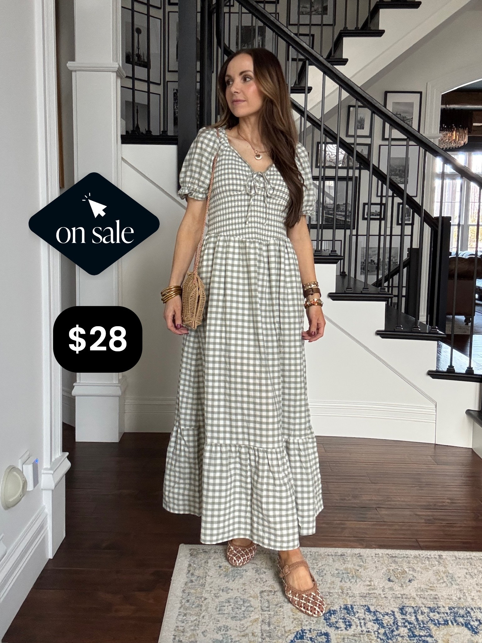 This cute gingham dress is on sale this weekend! @Target Target 

#LTKSaleAlert