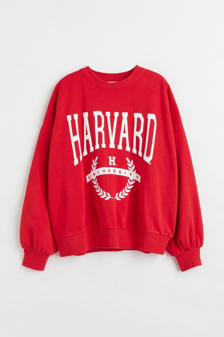 Sweatshirt with Printed Design | H&M (US + CA)