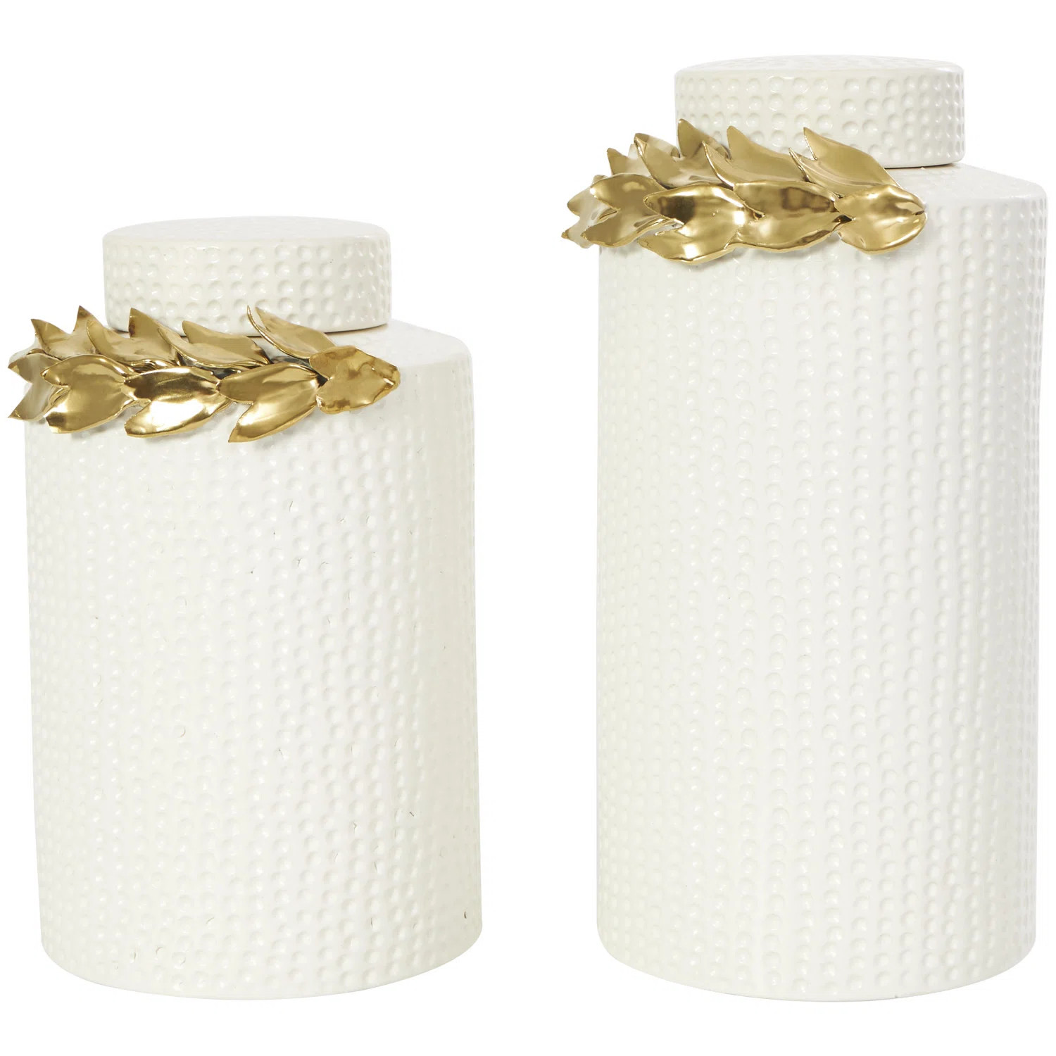 Ceramic Decorative Urns & Jars (Set of 2) | Wayfair North America