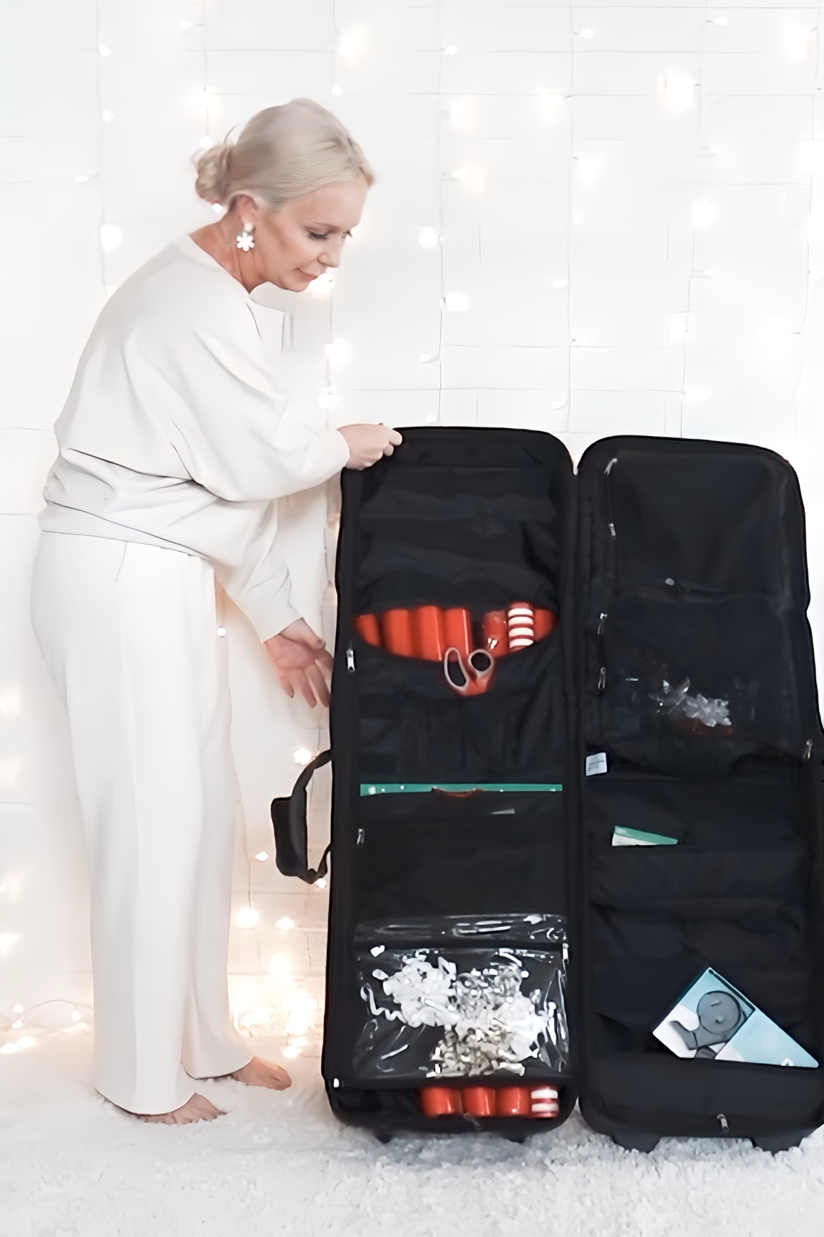 Check out the gift wrap station that I found on @Wayfair! Not only does it keep all of my holiday gift wrap items neat and organized in one place, it stands up right for easy access.   AND…If you missed out on Wayfair’s Cyber Monday, you’re in luck! From 12/3 to 12/8, Wayfair is offering massive deals during Cyber Week! Save up to 70% off and get fast shipping! @Wayfair, #Wayfair, #WayfairPartner  #ad #paidlink


#LTKSeasonal #LTKHoliday #LTKGiftGuide