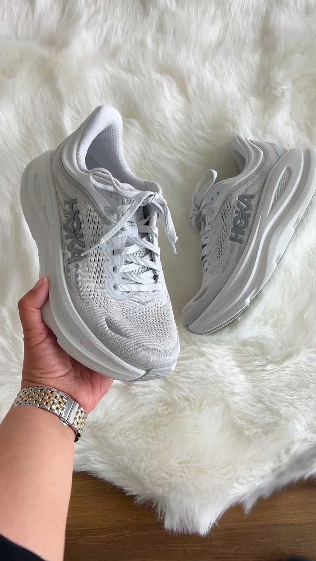 HOKA Bondi sneakers so comfy and true to size. These have been my most worn sneakers this year so far. They’re so cushy and comfy and have been great on my daily walks. Highly recommend these shoes if you’re looking for comfortable walking shoes! Great for travel too. I loved them so much that my husband got a pair too. Linked both the women’s and men’s versions below. Nice gifts for the holidays for her or him! 

#LTKGiftGuide #LTKTravel #LTKActive