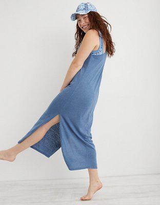 Aerie Twist Back Cover Up | American Eagle Outfitters (US & CA)
