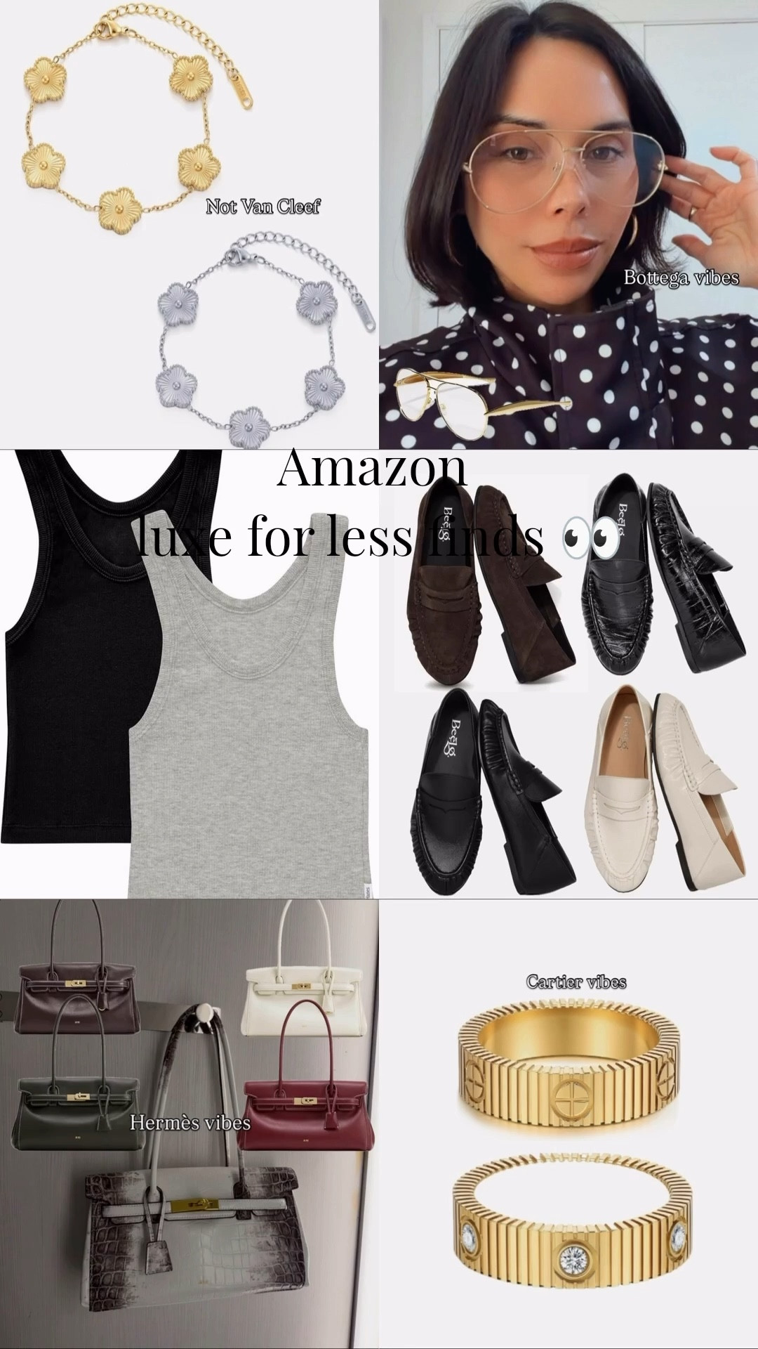 Amazon luxe for less finds! 

#LTKgrwm #LTKPetite #LTKootd