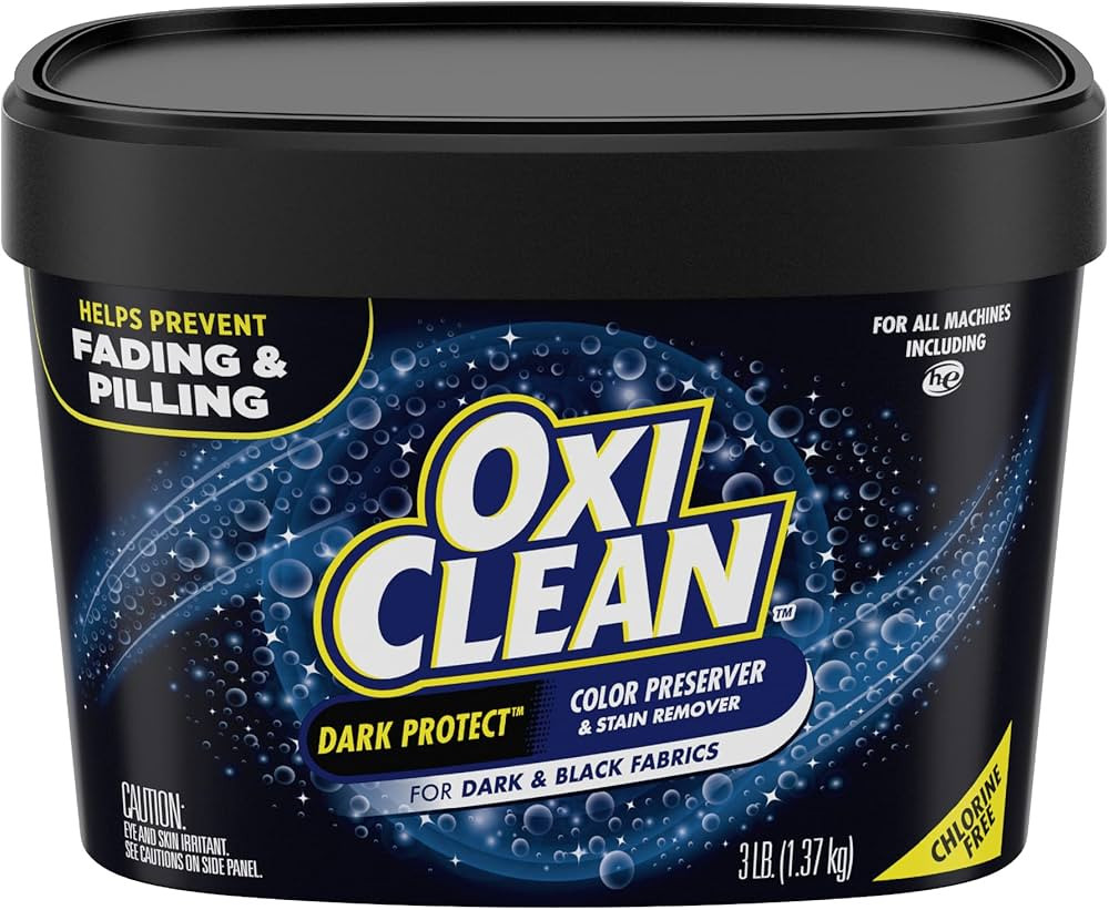 OxiClean Dark Protect Laundry Booster, Laundry Stain Remover for Clothes, 3 Lbs | Amazon (US)