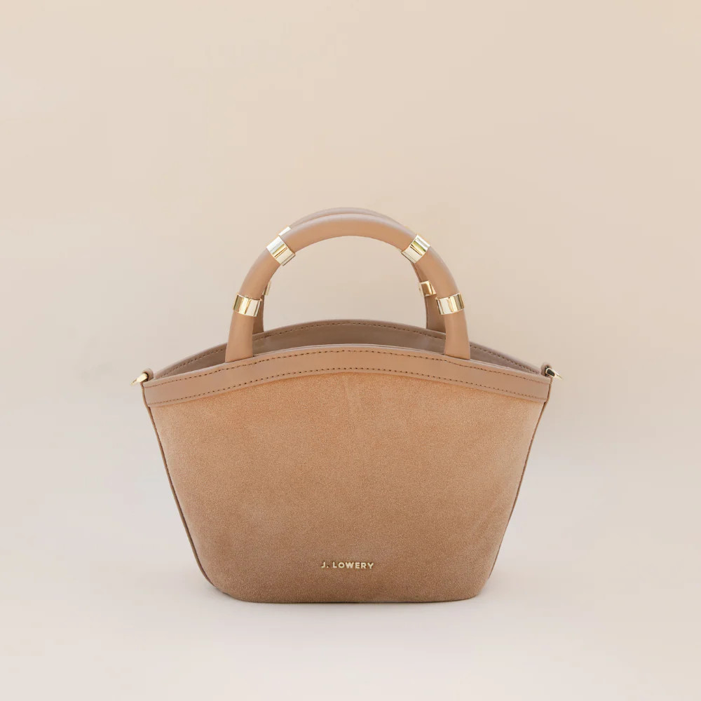 J. LOWERY Suede Mini Tote | J. LOWERY
