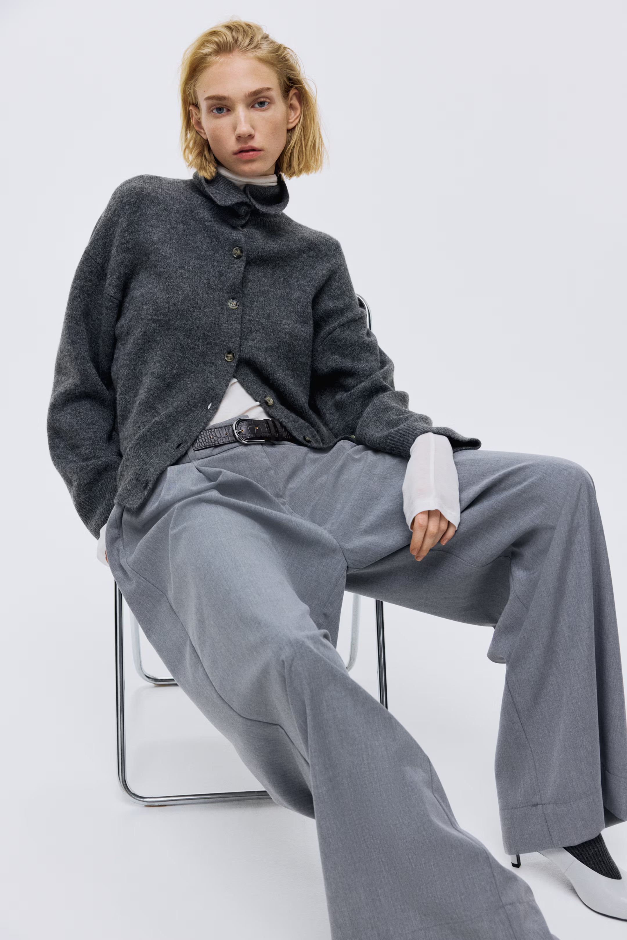 Cardigan with Collar | H&M (US + CA)