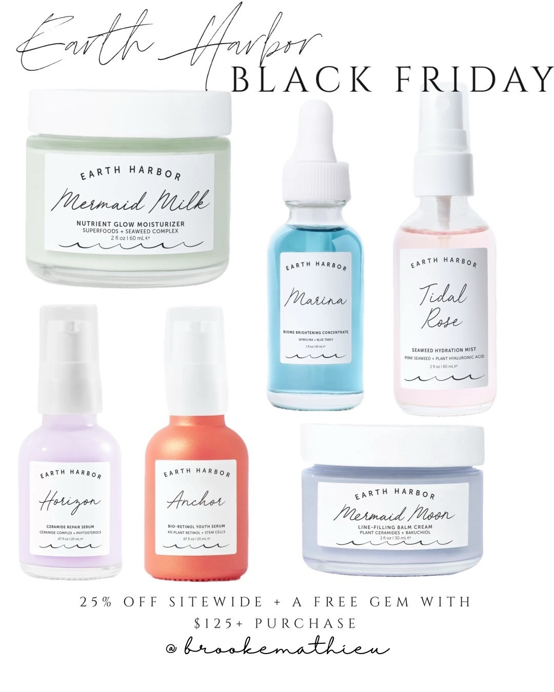 Earth harbor Black Friday is HERE! 25% off plus a free item when you spend over $125

#LTKselfcare #LTKBeauty #LTKSaleAlert