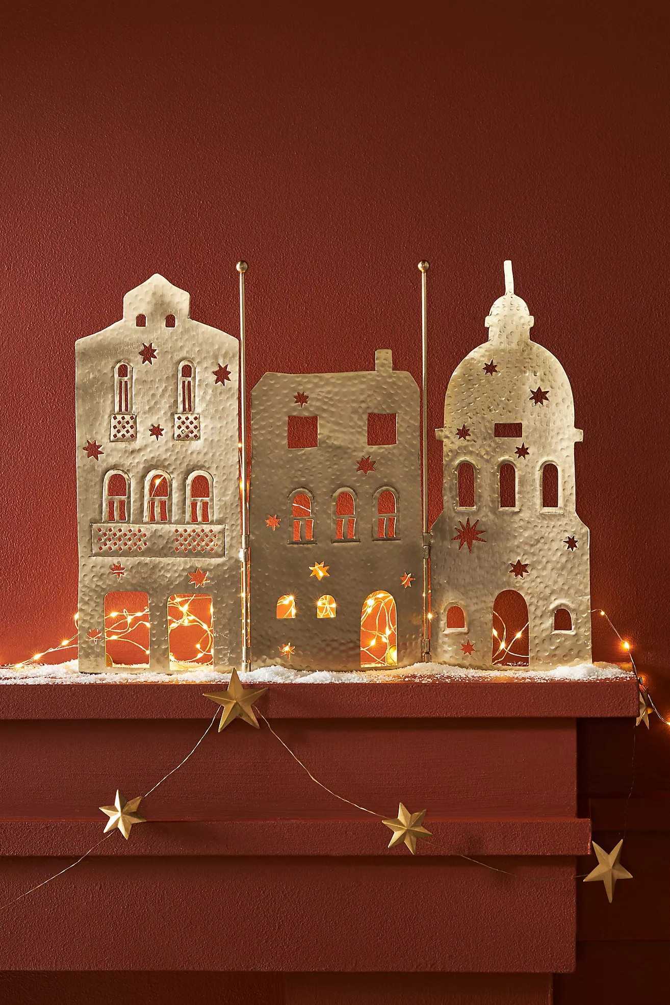 City Skyline Decorative Screen | Anthropologie (US)