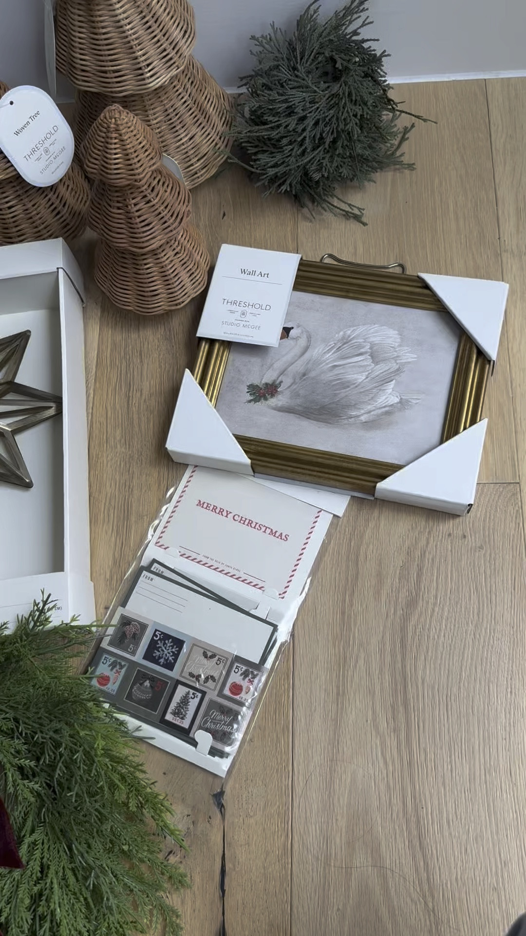 Love these Christmas decor funds I scored. ❤️ your favorite. 

Christmas wall art, Christmas wreath, Christmas tree topper, hearth and hand, magnolia, target, rattan Christmas tree, glass ornaments, picture frame ornaments, 

#LTKStyleTip #LTKHoliday #LTKHome