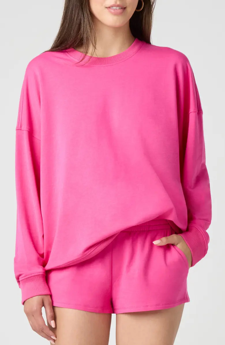 Florence by Mills Sporty Terry Crew Sweatshirt | Nordstrom | Nordstrom