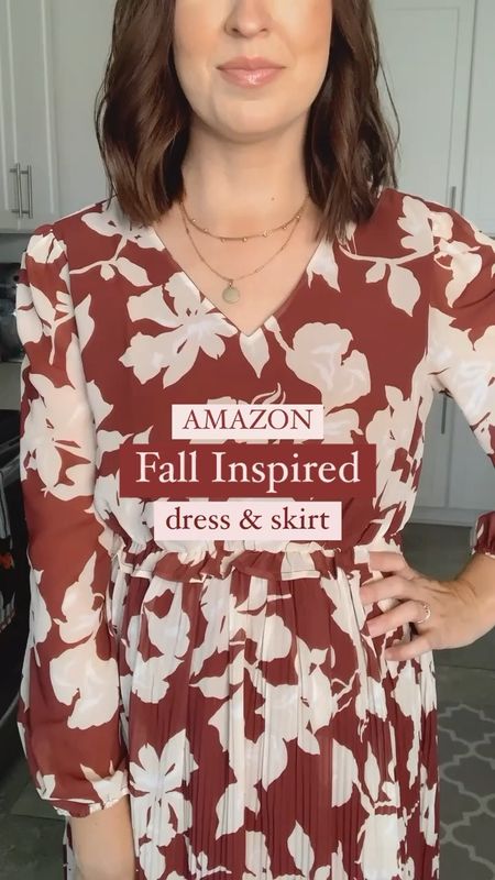 Amazon Fall Dress & Skirt 🤍

Great for family photos 

#LTKmidsize #LTKfindsunder50 #LTKSeasonal