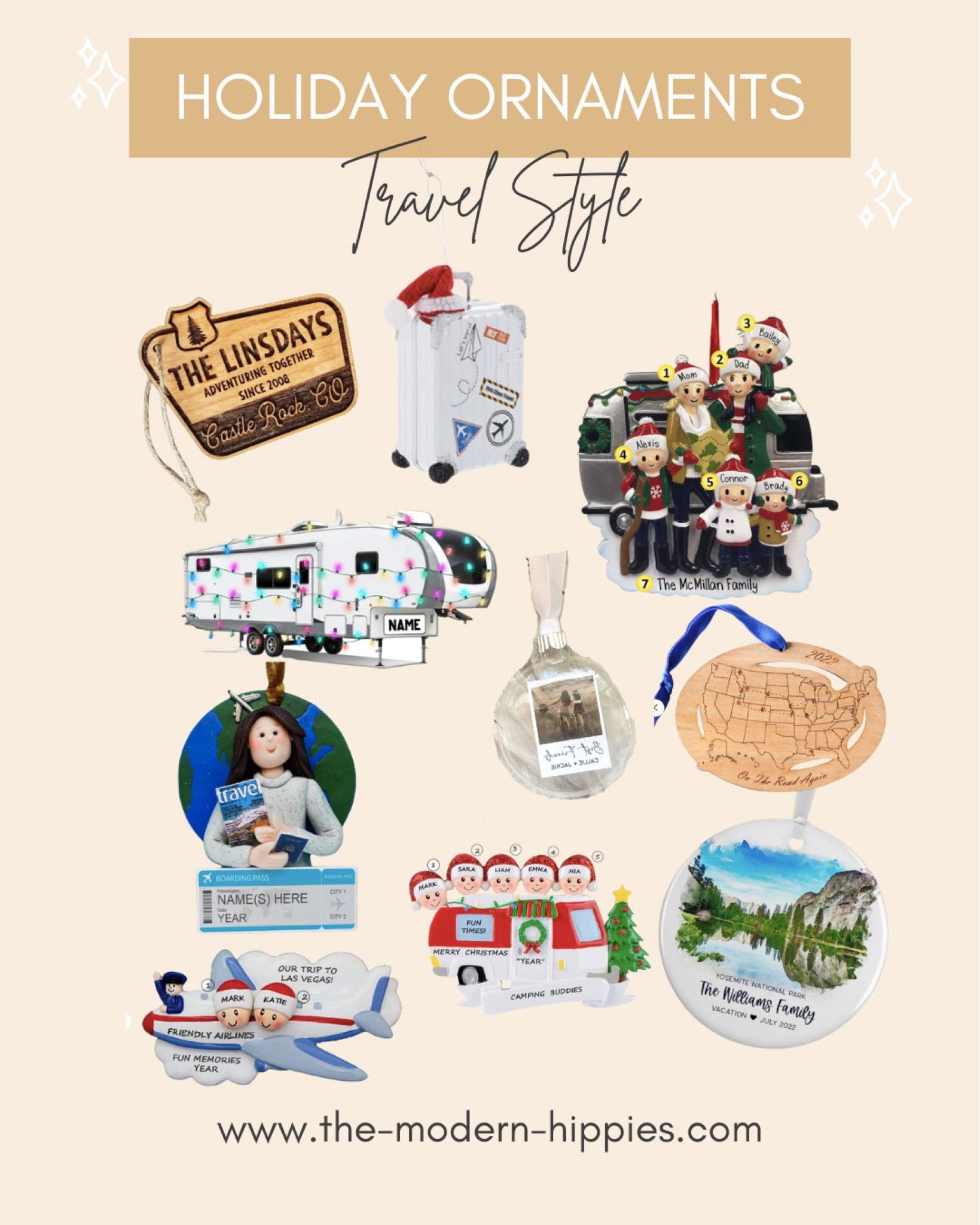 Holiday Ornament for the wanderlust 

#LTKHoliday #LTKtravel #LTKSeasonal