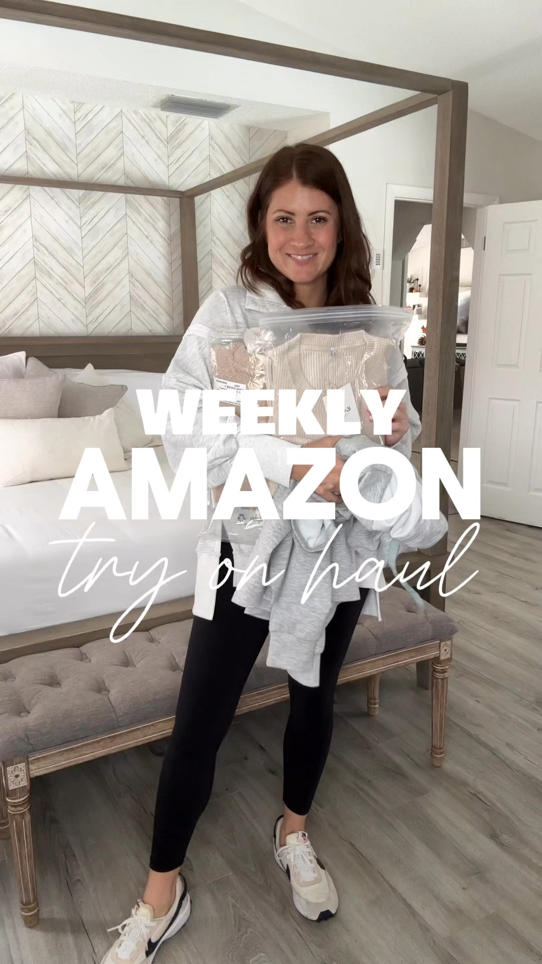 Weekly Amazon Try On Haul ✨ Sharing a handful of things that I found and love from Amazon! Tons of cute finds that work for Fall and the Holiday season! Which one was your favorite? Let me know in the comments! 

Follow me for more affordable fashion and Amazon finds! 

✨Head to my Amazon October Highlight for the full try on! All looks always linked in LTK! ✨

Wearing:
Pullover- medium 
Bow cardigan- small
Pearl cardigan- small
Fuzzy set- small
Ruffle skirt- medium 
Skort set- small 

#LTKHoliday #LTKSeasonal #LTKGiftGuide