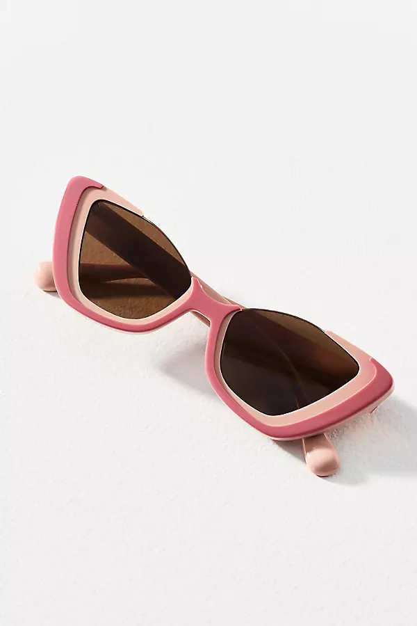 Bold Cat-Eye Sunglasses | Anthropologie (US)