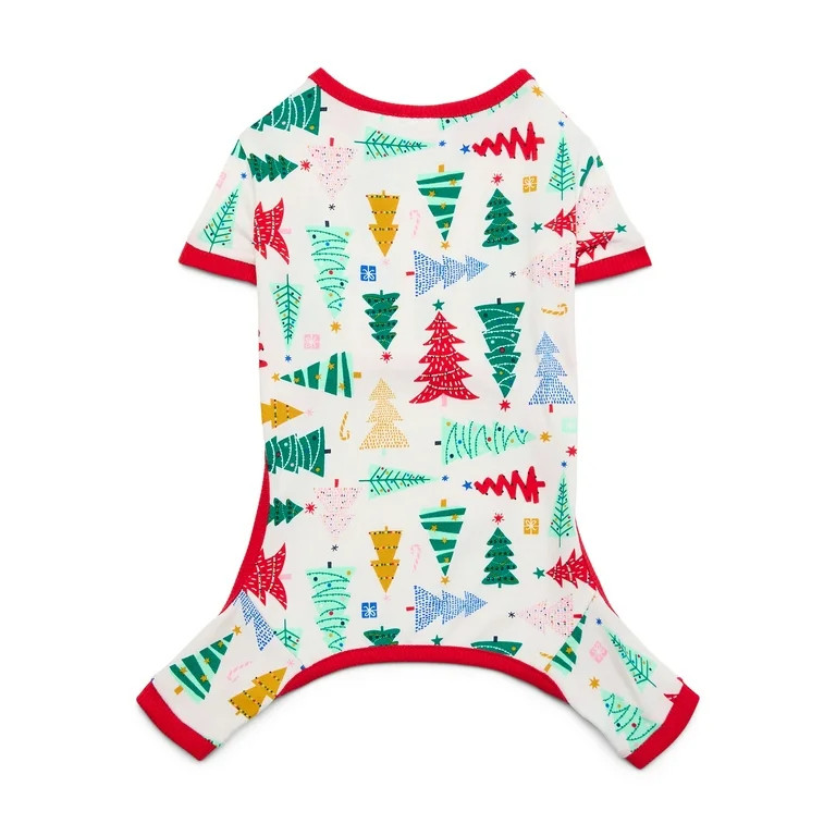 Holiday Time Pets Christmas Tree Pajamas, for Dogs or Cats, Sizes XS-2X | Walmart (US)