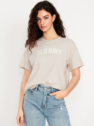Vintage Crew-Neck Logo-Graphic T-Shirt | Old Navy (US)
