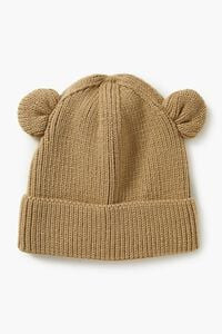 Kids Ribbed Bear Beanie (Girls + Boys) | Forever 21 (US)