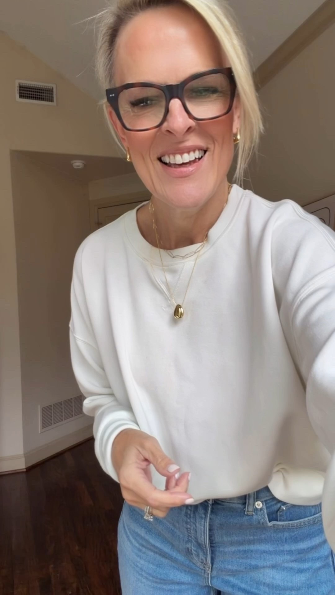 Spanx Air essentials crewneck would make a great gift. This goes with me on almost every trip, I shove it in my carry-on bag, and it does not wrinkle.

#LTKOver40 #LTKTravel #LTKGiftGuide