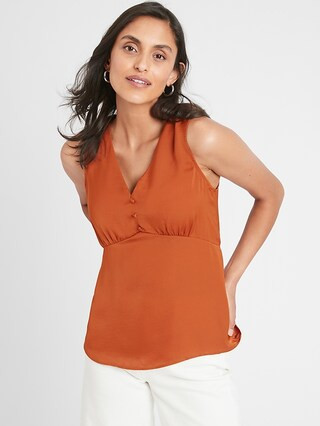 Button Tank | Banana Republic Factory