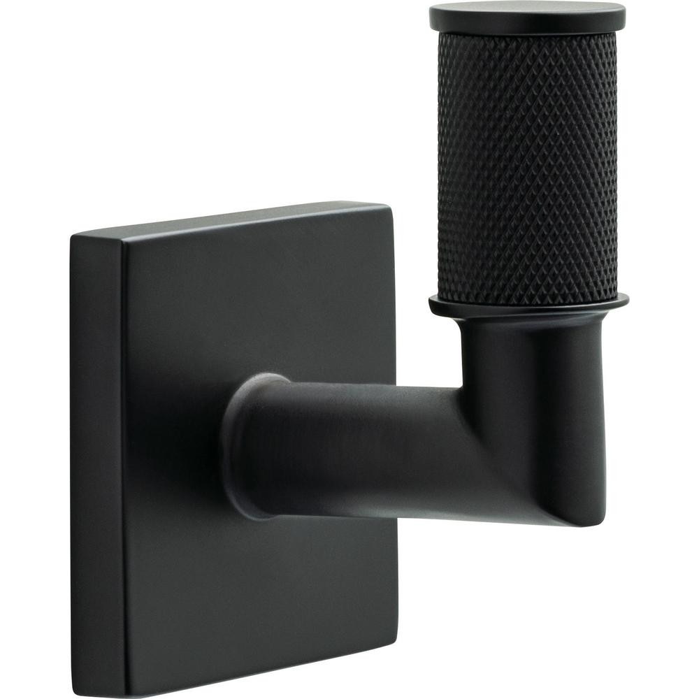 Delta Averland Towel Hook in Matte Black-AVE35-MB - The Home Depot | The Home Depot