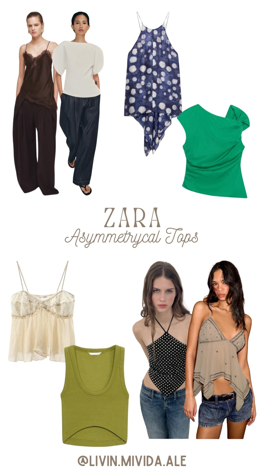 Asymmetrical tops ✨

#zara #asymmetricaltops #women

#LTKootd #LTKSeasonal #LTKTravel