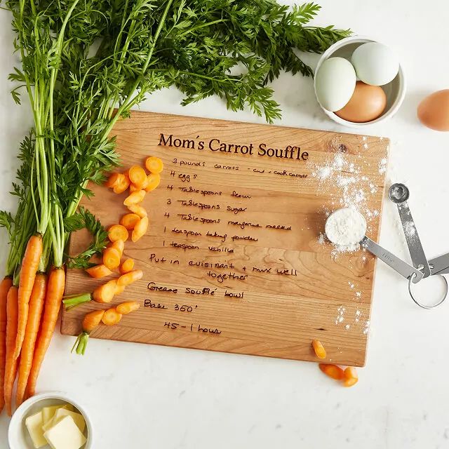 Personalized Family Recipe Board | UncommonGoods