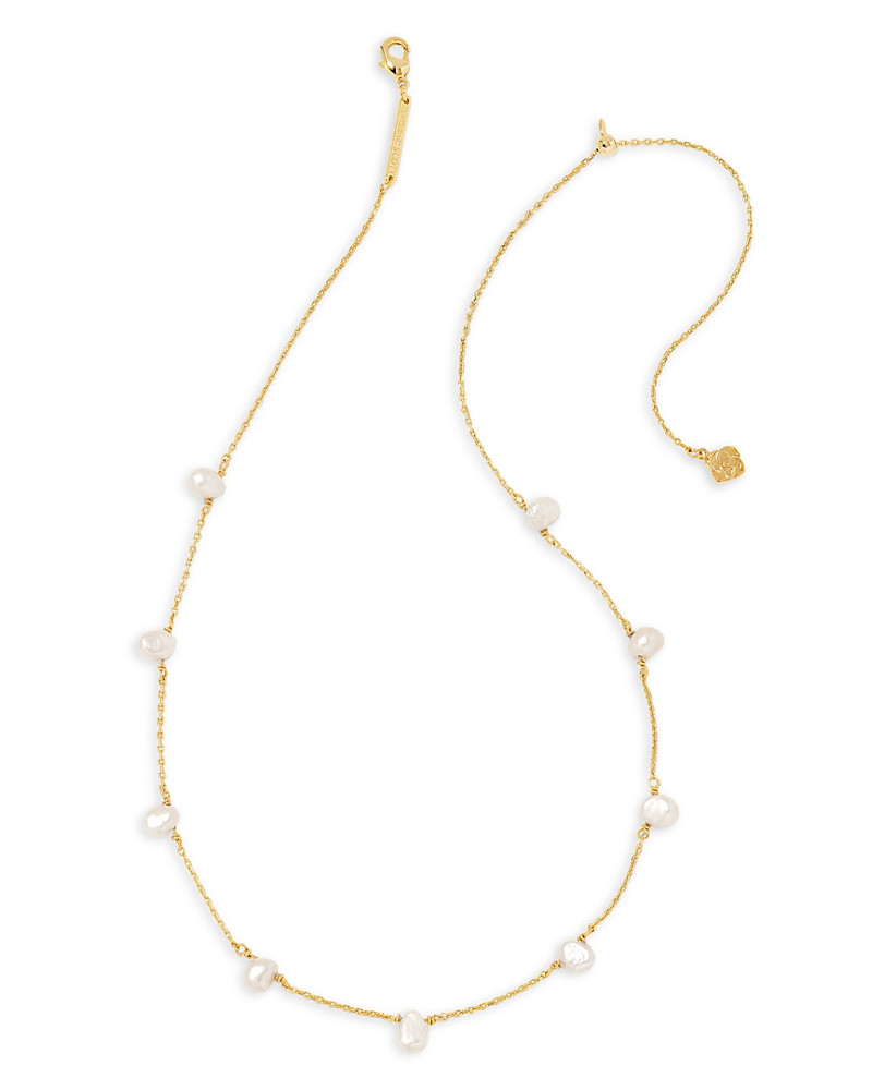 Kendra Scott Leighton Pearl Strand Necklace, 16 | Bloomingdale's (US)