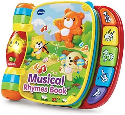 VTech Musical Rhymes Book, Red | Amazon (US)