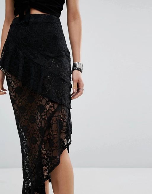 PrettyLittleThing Lace Skirt | ASOS US
