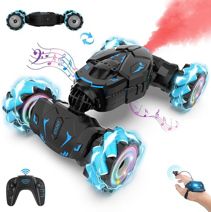 Gesture RC Car Hand Controlled Rc Car Toys Gifts for Kids 6-12, 2.4GHz 360° Rotation 4WD Gesture... | Amazon (US)