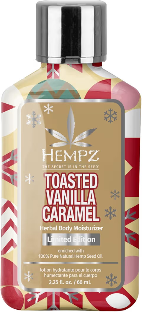Hempz Mini Toasted Vanilla Caramel Body Lotion, Moisturizer for men and women, Holiday Gifts, 2.2... | Amazon (US)
