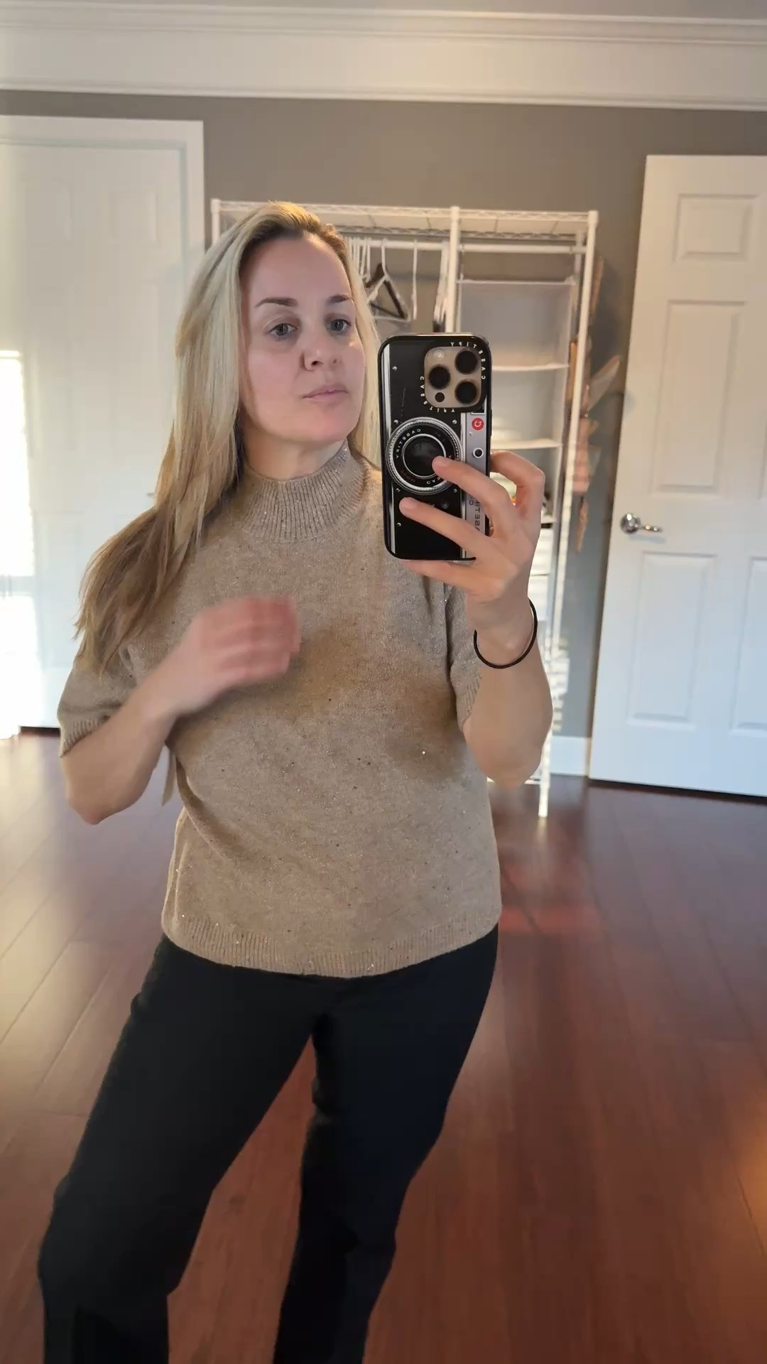 This sparkly mock turtle from Abercrombie can be dressy or casual  

#LTKHoliday #LTKFindsUnder100