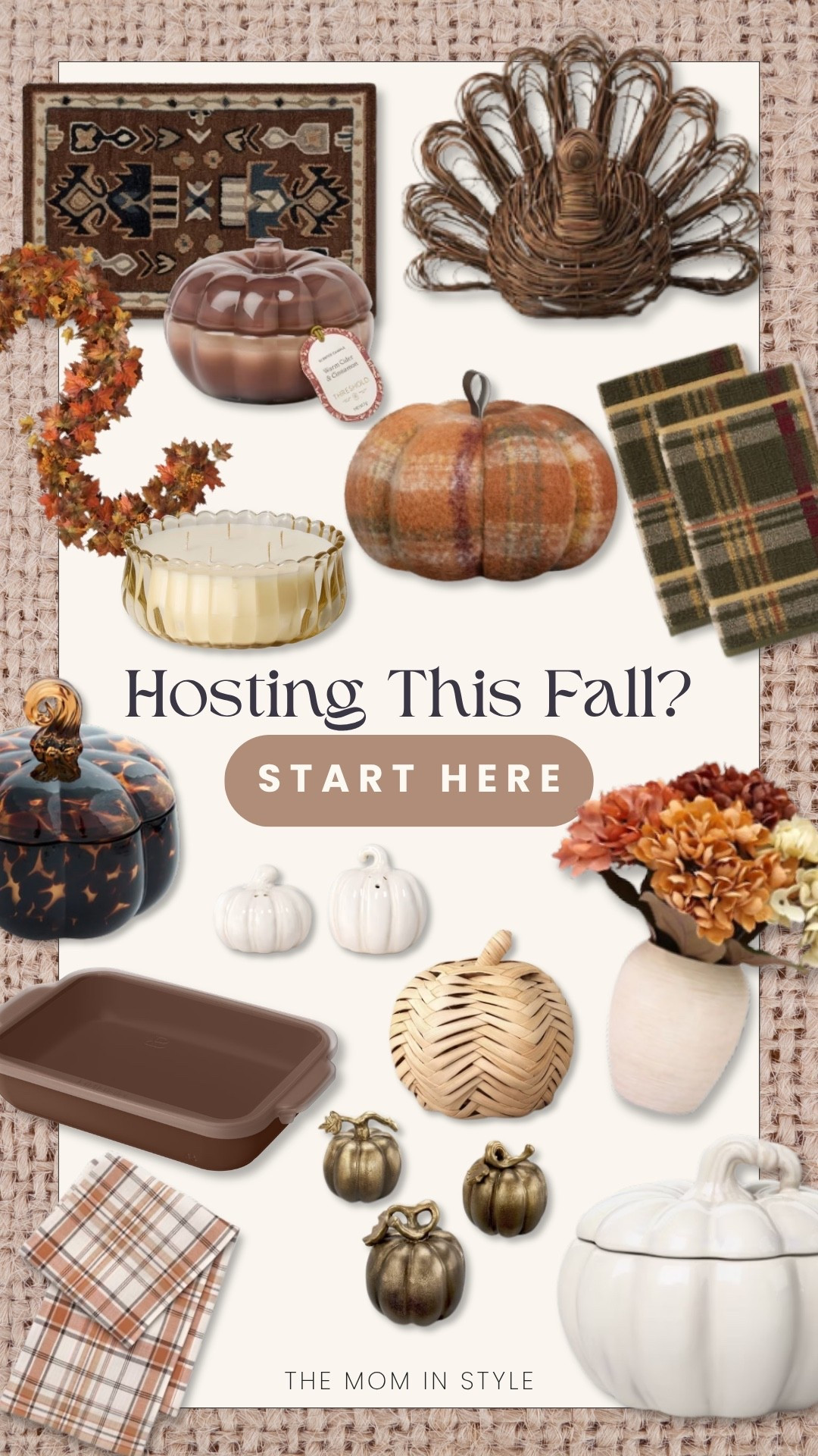 Hosting this fall? 🍂 These are the pieces I’d start with! Loving all the warm tones and little touches that make your home feel ready for guests 🤎

fall home decor, fall hosting, thanksgiving decor, autumn home, pumpkin decor, table decor, cozy home, seasonal decor, hostess ideas, home finds, fall decorating, TheMomInStyle

#LTKSeasonal #LTKmomlife #LTKHome