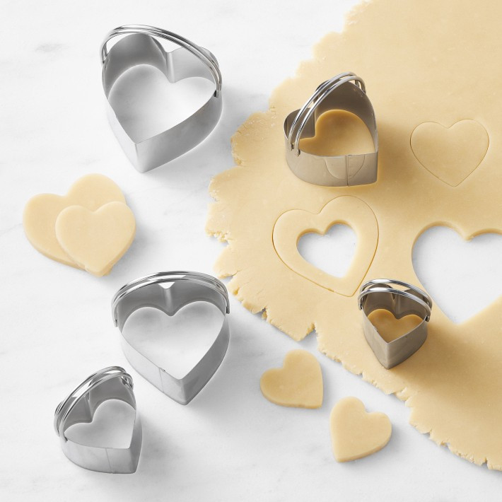 Heart Biscuit Cookie Cutter, Set of 5 | Williams-Sonoma