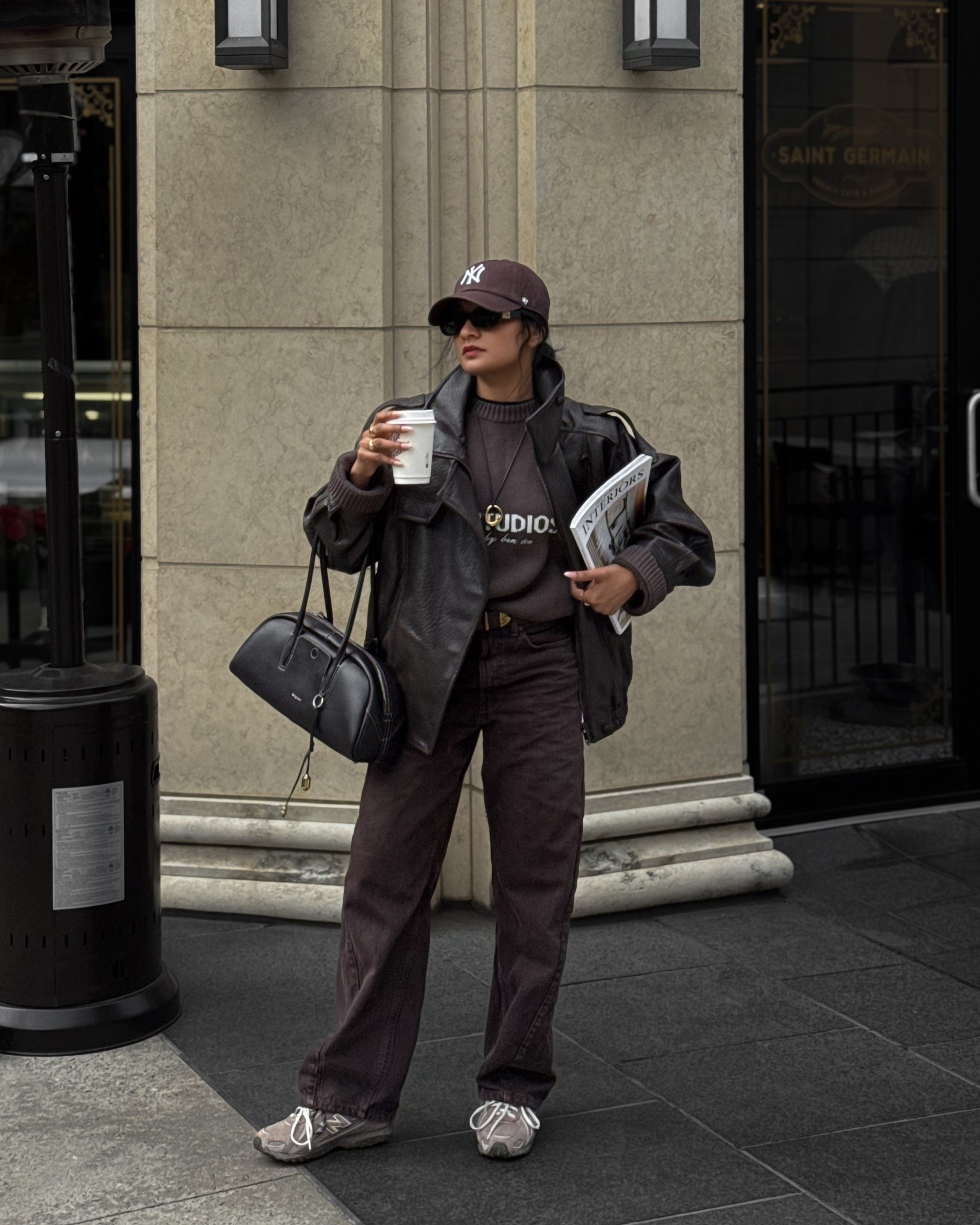 All brown outfit with Zara viral leather jacket 

#LTKgrwm #LTKootd #LTKValentine