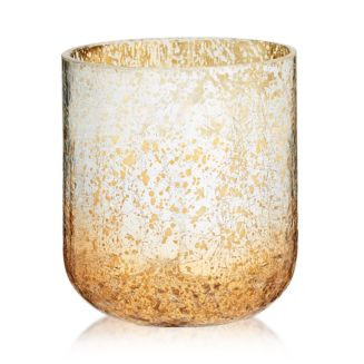 Balsam & Cedar Small Crackle Glass Candle | Bloomingdale's (US)