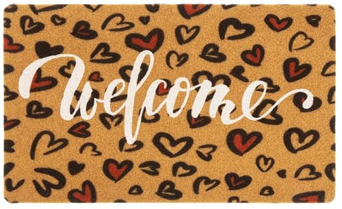 Valentine's Day Welcome Mats Red Love Outdoor Door mat Colorful Door Mat Indoor Entrance Cute Decorative Outdoor Doormats Non Slip Outside Door Mats for Front Door Rugs | Amazon (US)