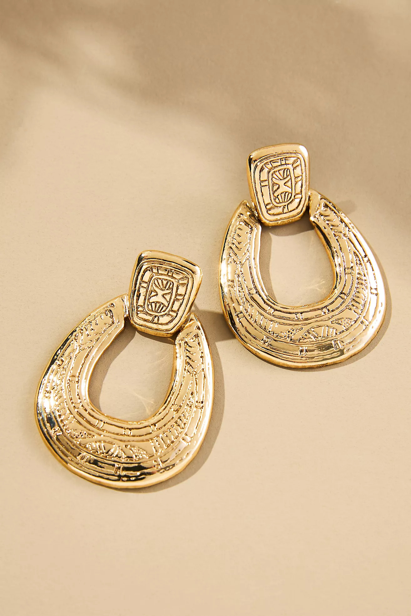 Western Circle Drop Earrings | Anthropologie (US)