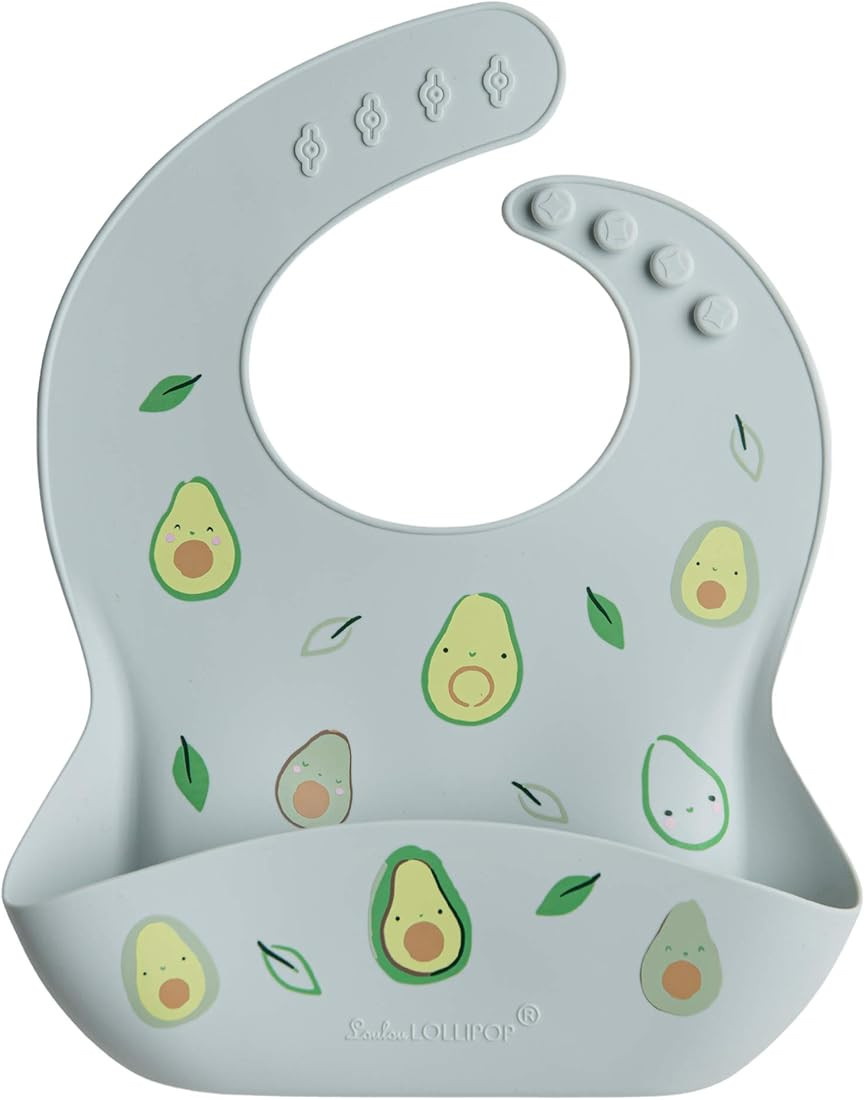 Loulou Lollipop Soft, Waterproof Silicone Feeding Bib for Babies and Toddlers | Amazon (US)