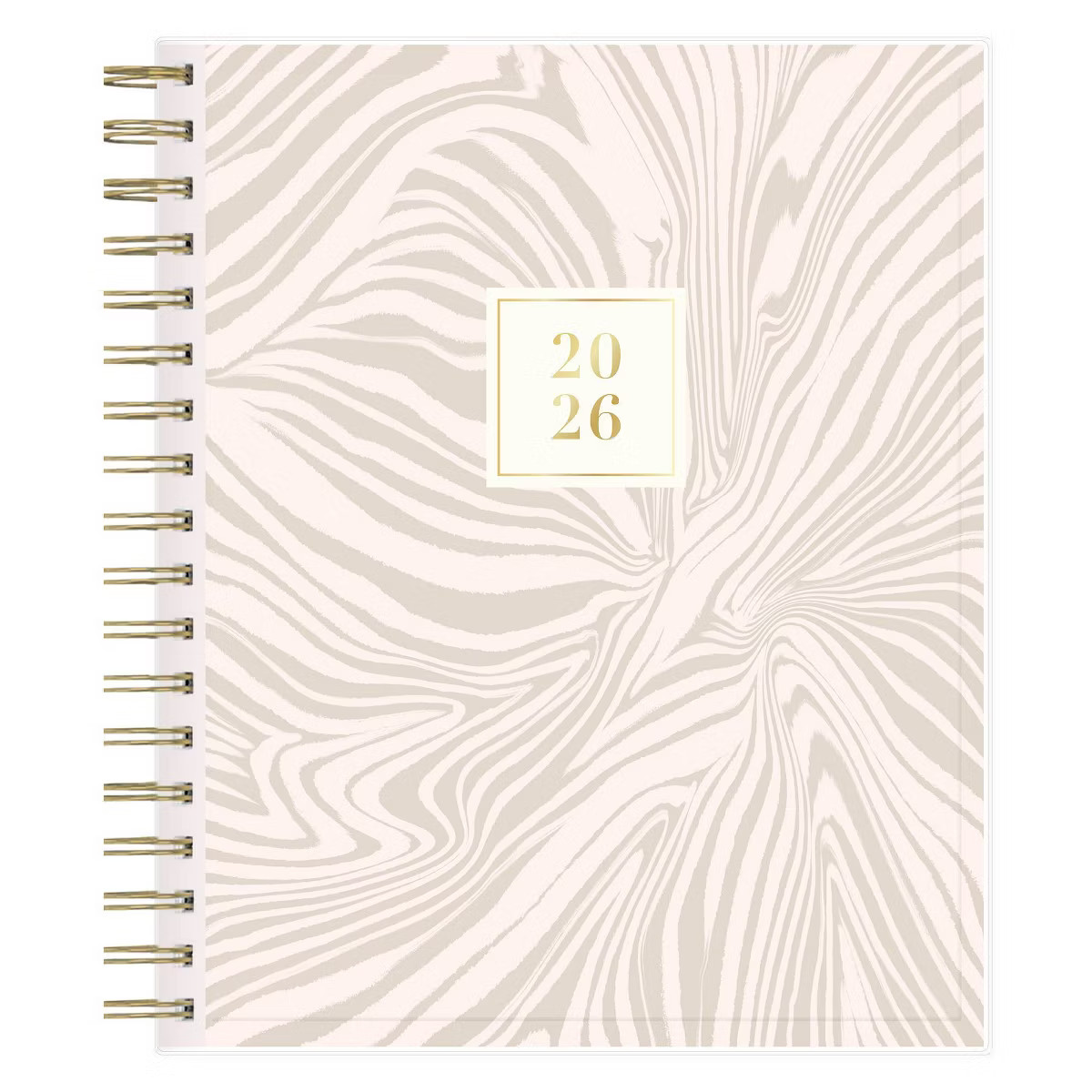 Blue Sky Rachel Parcell 2026 Daily/Monthly Planning Calendar 7"x9" Ella Tan Clear Pocket Cover | Target