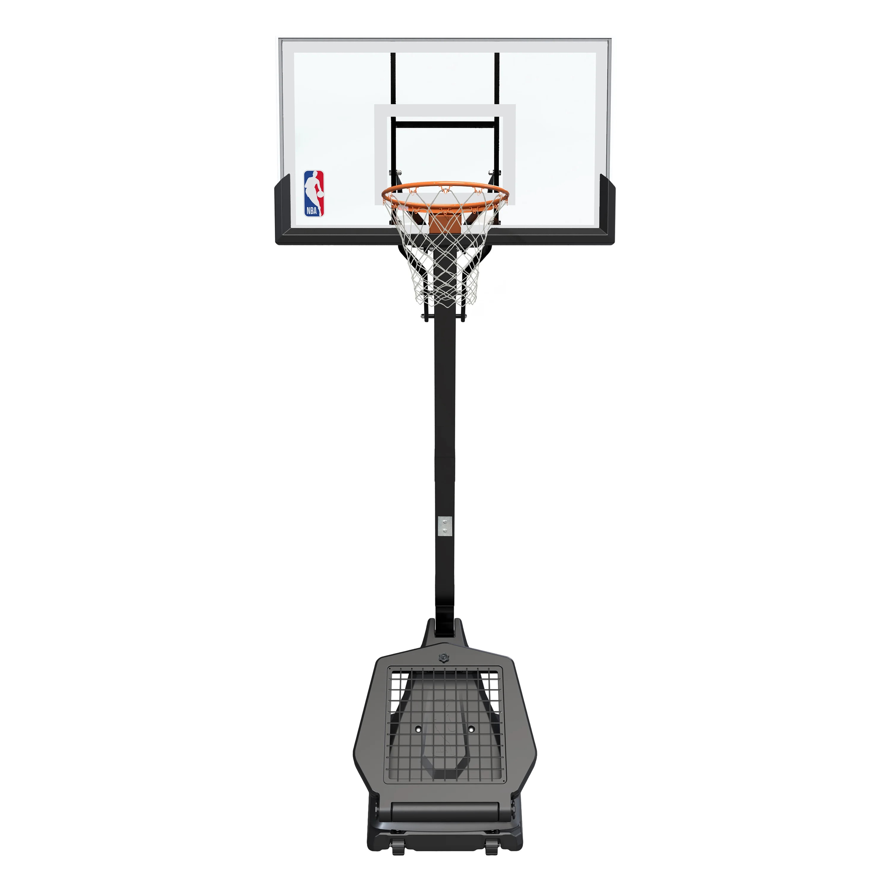 NBA 54" Portable Adjustable Basketball Hoop, Shatter-Resistant Backboard, Removable Rebounder360... | Walmart (US)