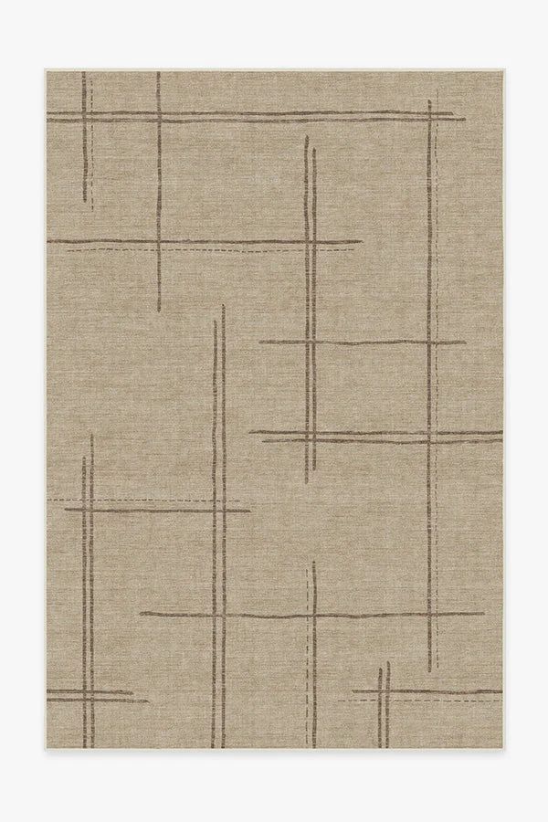 Stellan Latte Brown Rug | Ruggable