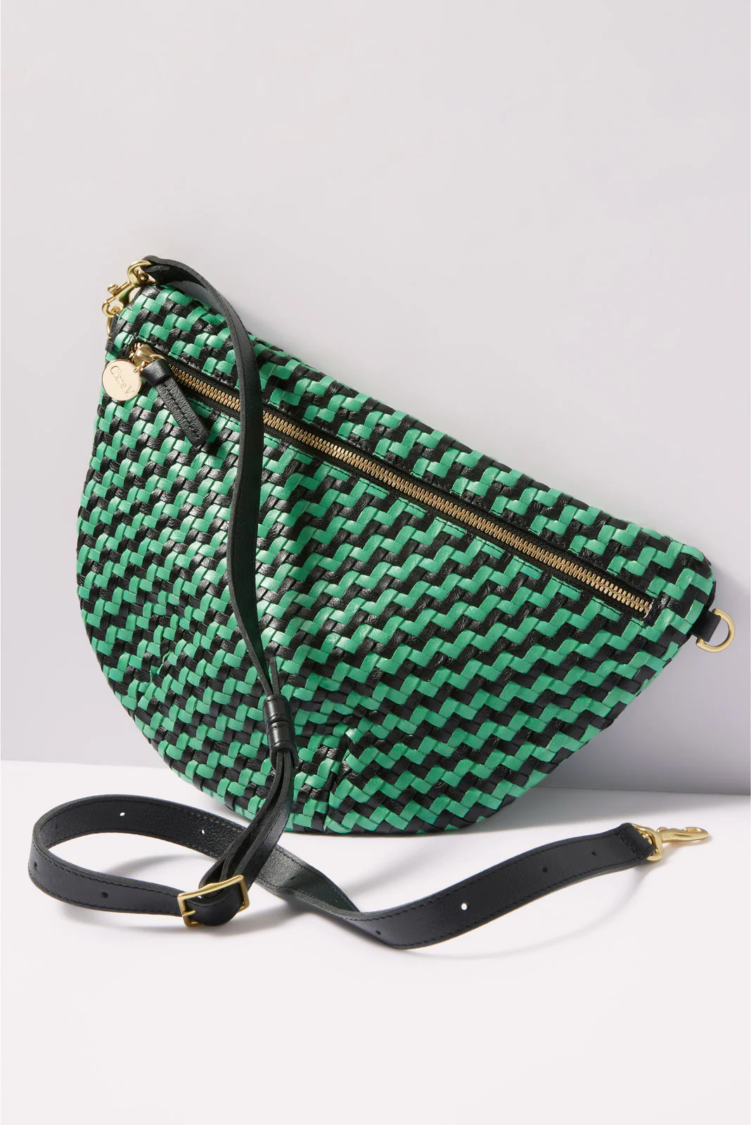 CLARE V. Women's Grande Fanny Bag, Green | Evereve